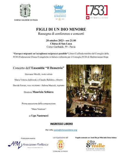 20 ottobre 2023 - Pavia - Demetrio Ensemble