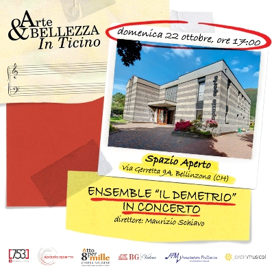 22 ottobre 2023 - Bellinzona - Demetrio Ensemble