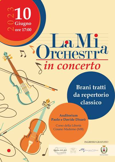 10 giugno 2023 - Cesano Maderno - LA MI-a Orchestra