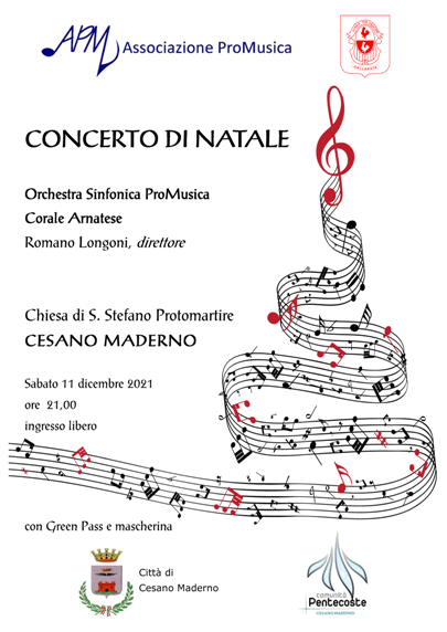 11 dicembre 2021 - Cesano Maderno - Concerto di Natale