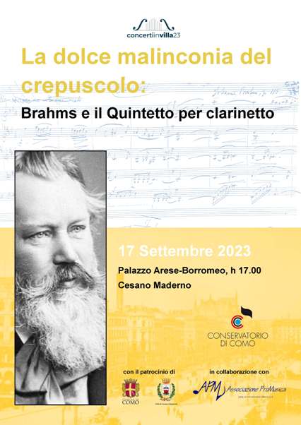17 settembre 2023 - Cesano Maderno - Quintetto d'Archi e Clarinetto