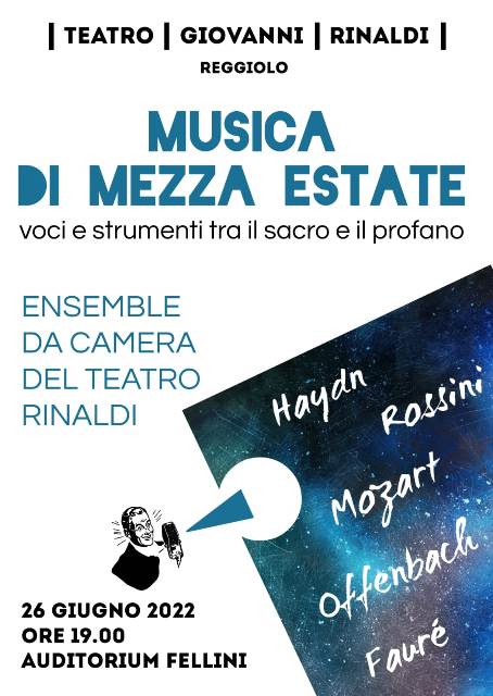 26 giugno 2022 - Reggiolo - Musica di mezza estate