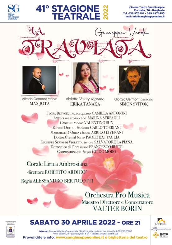 30 aprile 2022 - Brugherio - La Traviata